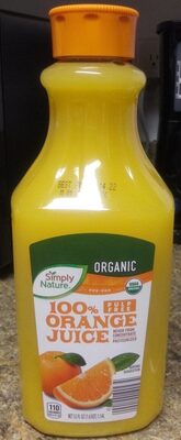 Organic Pulp Free Orange Juice