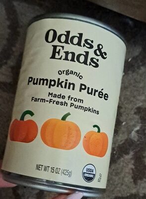 Organic pumpkin puree