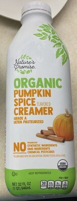 Organic Pumpkin Spice Creamer