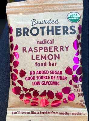 Organic Radical Raspberry Lemon Food Bar