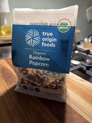 Organic Rainbow Popcorn