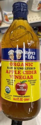 Organic raw & unfiltered Apple Cider Vinegar