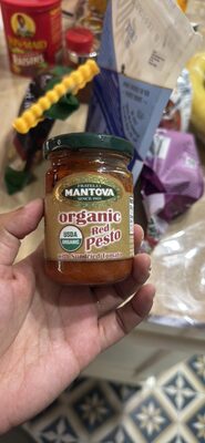 organic Red Pesto with Sundried Tomato