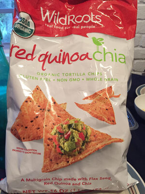 Organic Red Quinoa Chia Tortilla Chips