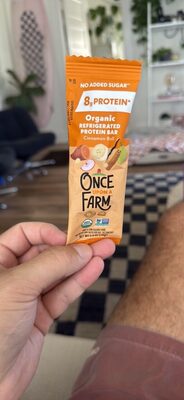 Organic Refrigerated Protein Bar Cinnamon Roll