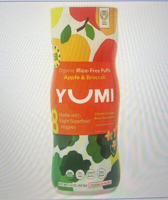 Organic Rice-Free Puffs Apple & Broccoli