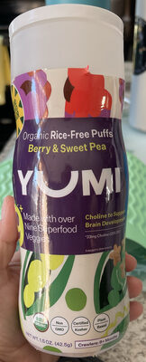 Organic Rice-Free Puffs Berry & Sweet Pea