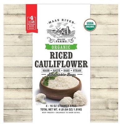 Organic Riced Cauliflower