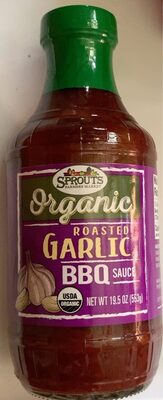 Organic Roasted Garlic BBQ Sauce