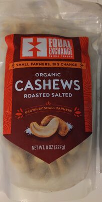Organic Roasted Salted Cashews