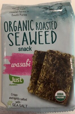 Organic Roasted Seaweed Snack (Wasabi)