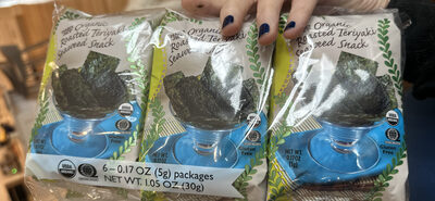 Organic Roasted Teriyaki Seaweed Snack