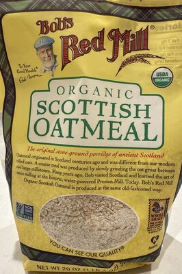 Organic scottish oatmeal