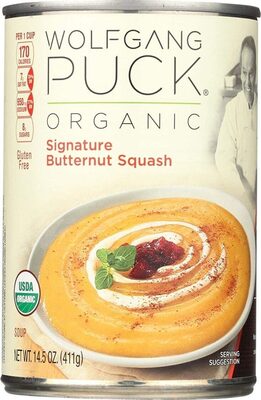Organic signature butternut squash soup