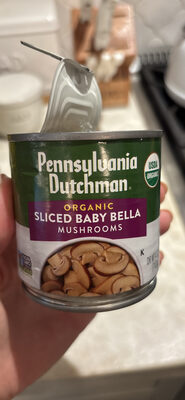 Organic Sliced Baby Bella Mushrooms