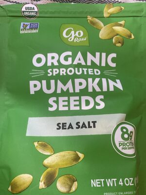 Organic Sprouted Pumpkin Seeds