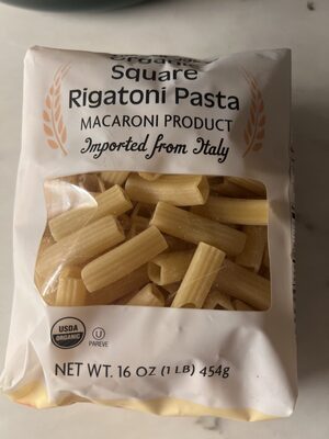 Organic Square Rigatoni Pasta