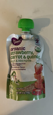Organic Strawberry, Carrot & Quinoa