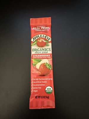 Organic strawberry Fruit Strip