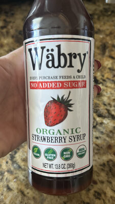 Organic Strawberry Syrup