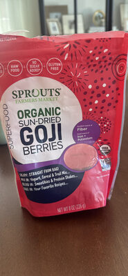 Organic Sun Dried Goji Berries
