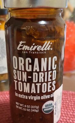 Organic sun-dried tomatoes