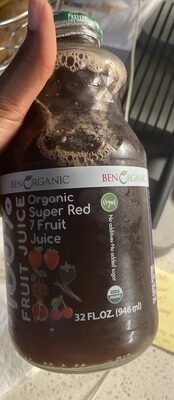 Organic Super Red 7 Fruit Juice