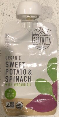 Organic Sweet Potato & Spinach