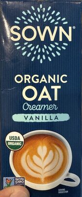 Organic Sweetened Vanilla Oatmilk Creamer