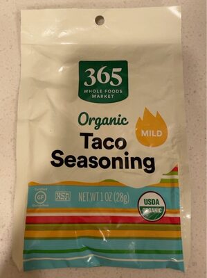 Organic taco seasoning