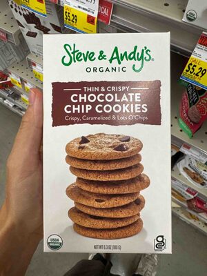 Organic Thin & Crispy Chocolate Chip Cookies