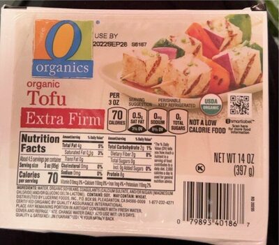 Organic Tofu Extra Firm
