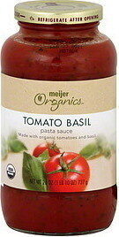 Organic Tomato & Basil Pasta Sauce