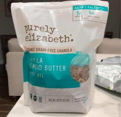 Organic Vanilla Almond Butter Grain-Free Granola With MCT
