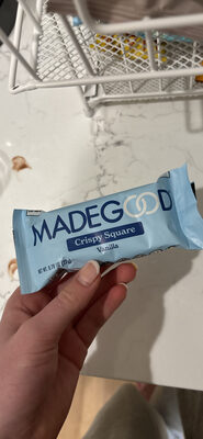 Organic Vanilla Crispy Rice Squares