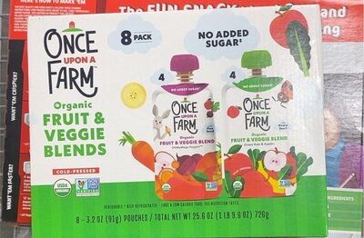 Organic Veggie Blend Green Kale & Apples