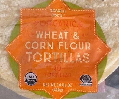 Organic Wheat and Corn Flour Tortillas