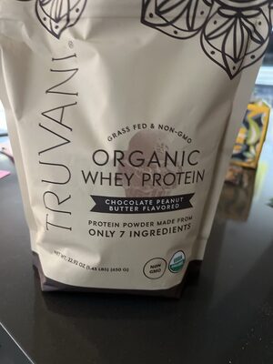 Organic Whey Protein Chocolate Peanut Butter Flavor