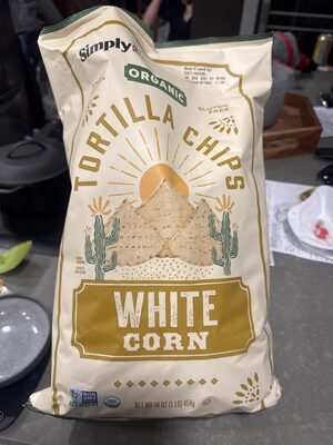 Organic White Corn Tortilla chips