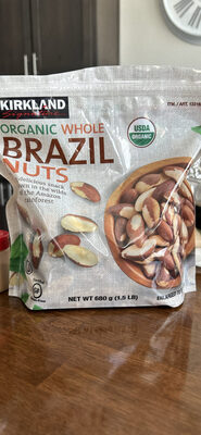 Organic Whole Brazil Nuts