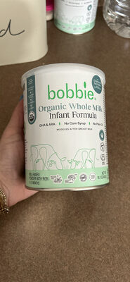 Organic Whole Milk Infant Formula