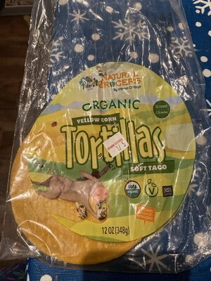 Organic Yellow Corn Tortillas