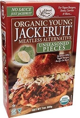 Organic young jackfruit meatless alternative