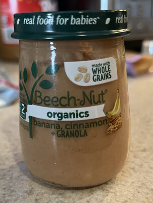 Organics Banana, Cinnamon + Granola