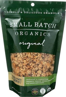 Organics gluten free original granola