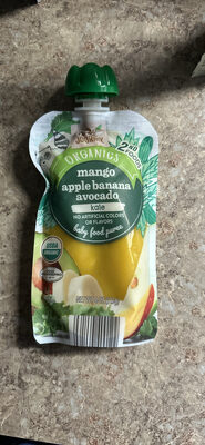 Organics Mango Apple Banana Avocado Kale