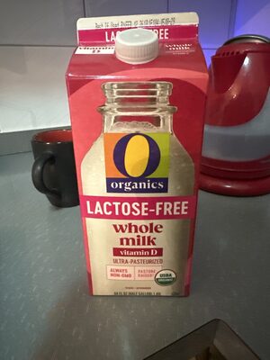 Organics Whole Milk Lactose-free