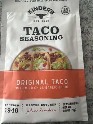 Orginal Taco Seasoning