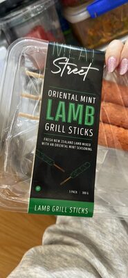 ORIENTAL MINT LAMB GRILL STICKS