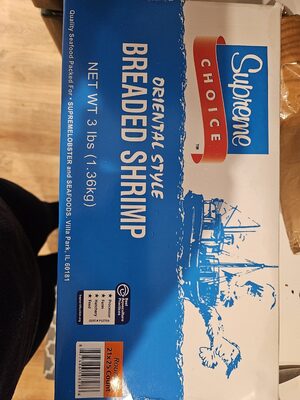 Oriental Style Breaded Shrimp